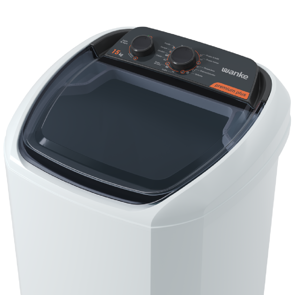 Lavadora de Roupa Semiautomática Premium Plus 15 Kg