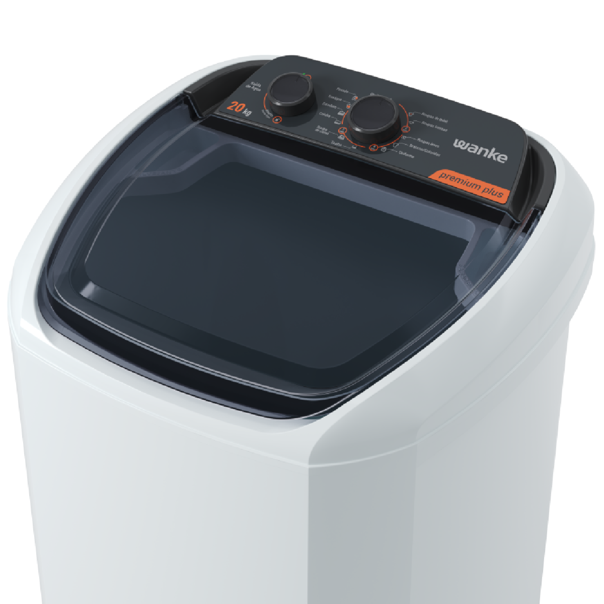 Lavadora de Roupa Semiautomática Premium Plus 20 Kg