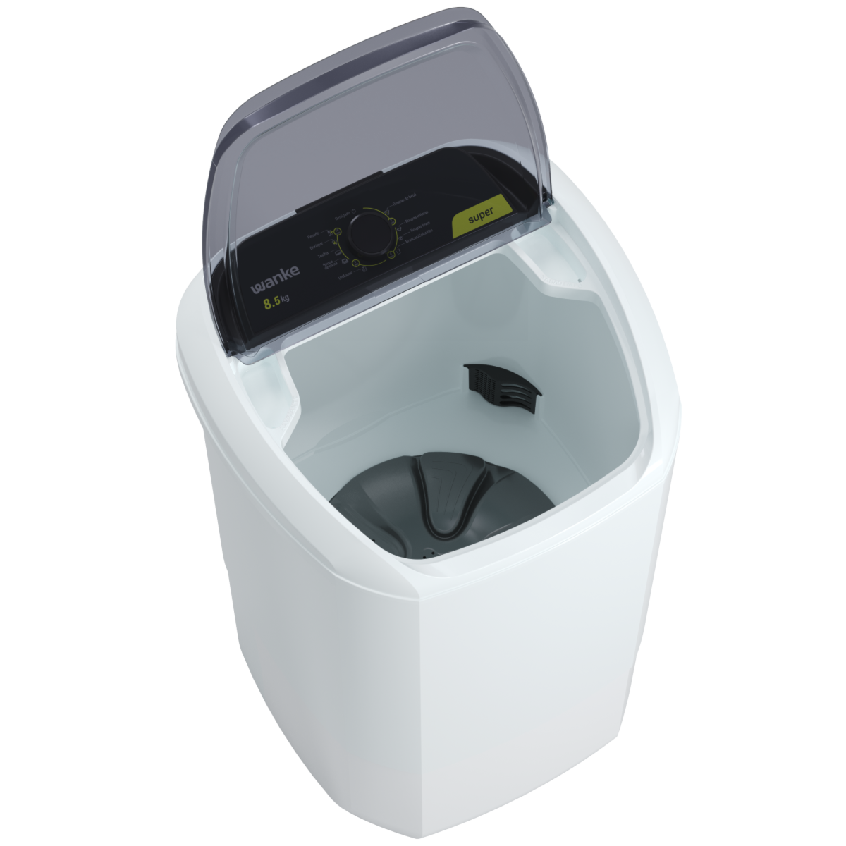 Lavadora de Roupa Semiautomática Super 8,5 Kg