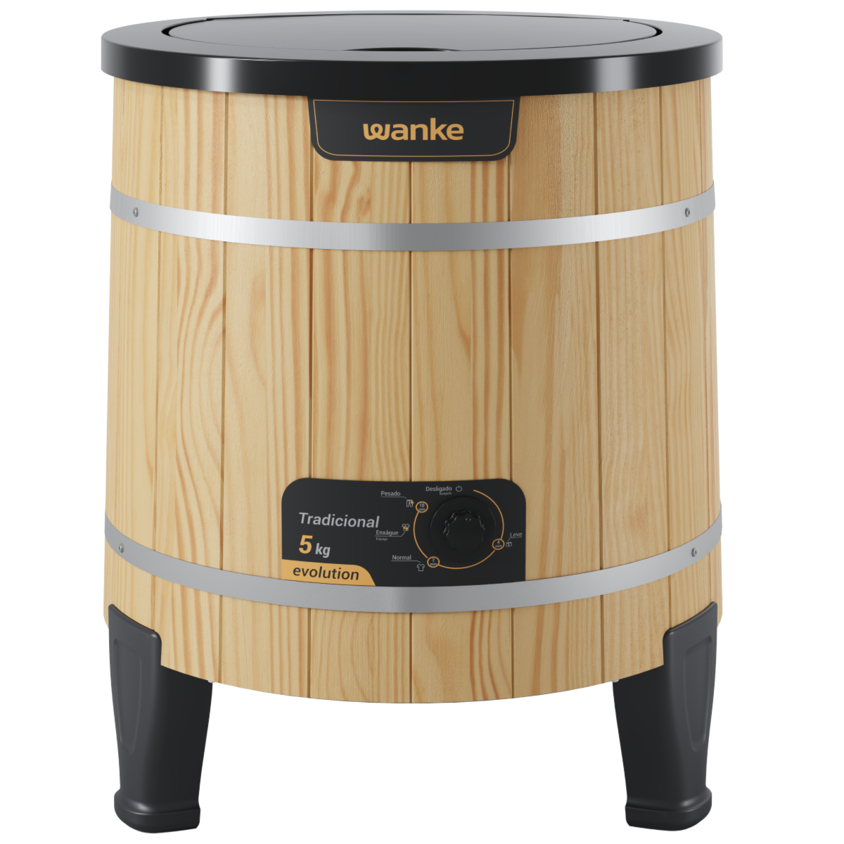 WANKO55T Tanquinho Lavadora Semiautomática Wanke 15kg Premium LWBE150T em